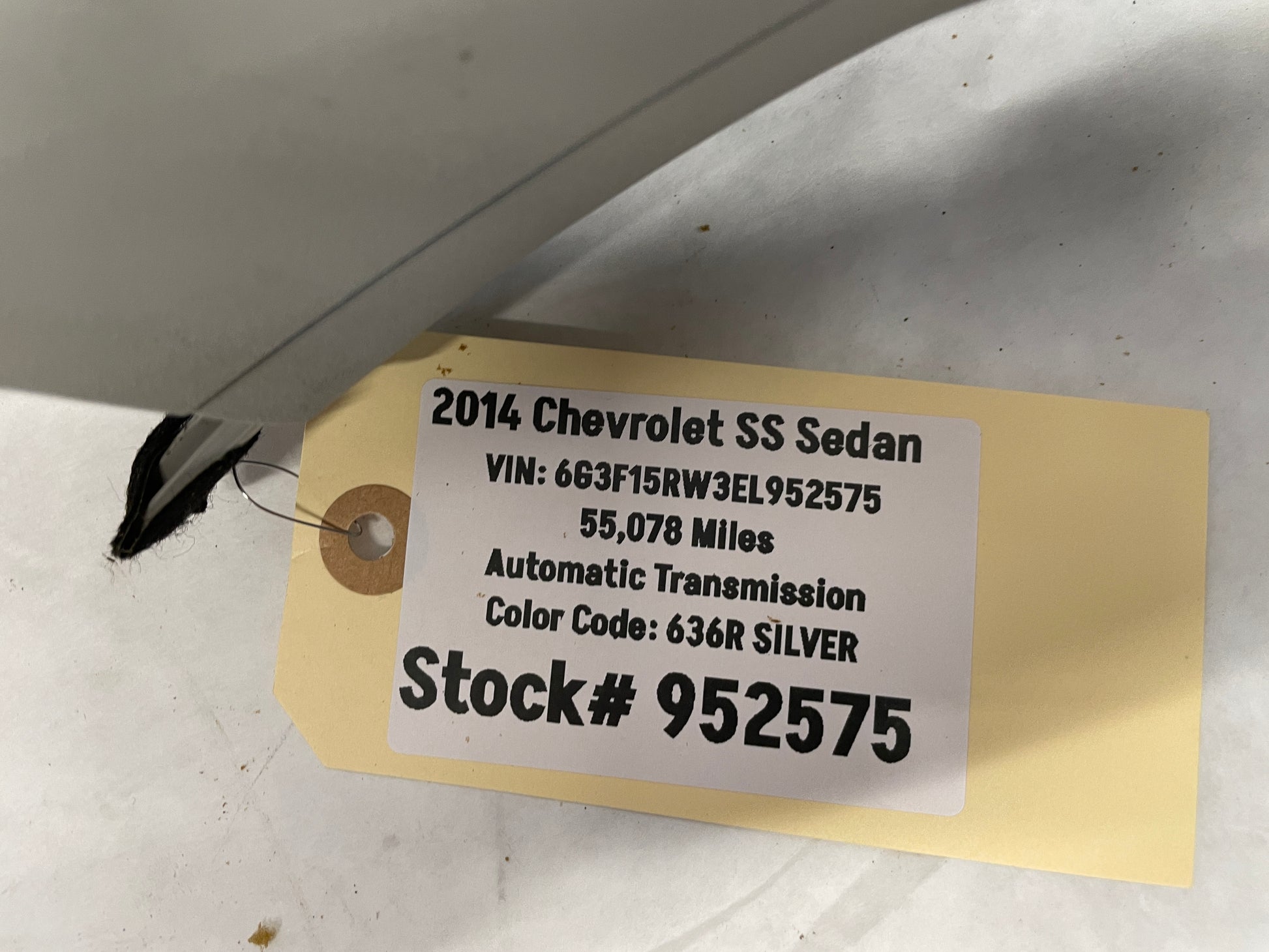 2014 Chevy SS Sedan RH & LH Interior A Pillar Trim Panel Moldings OEM - Day's Parts Yard