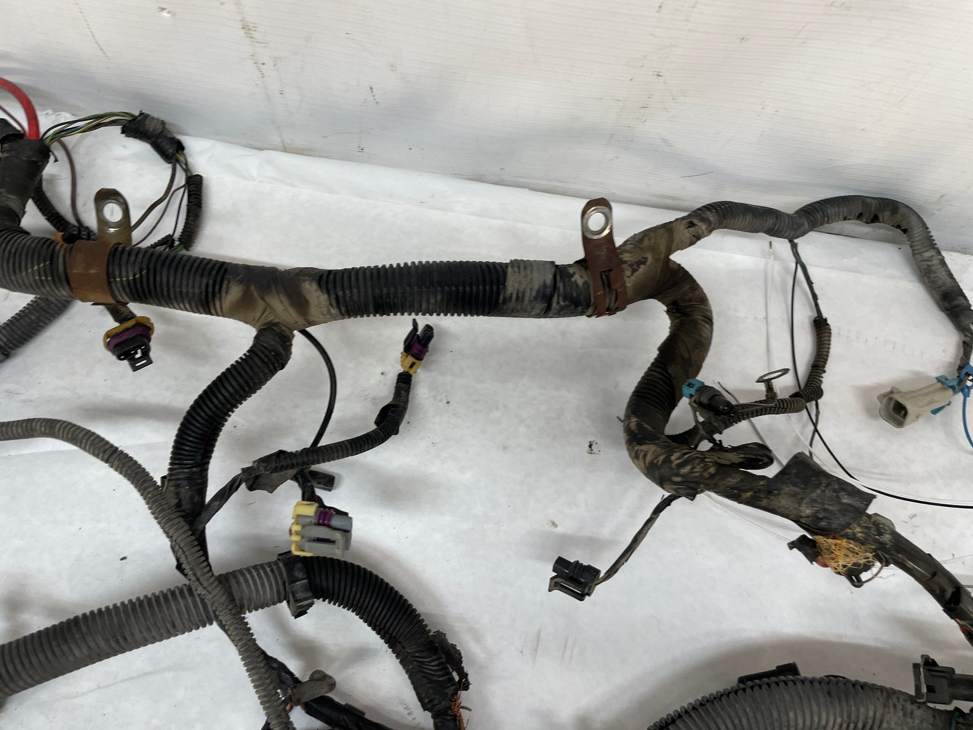 2004 Chevy C5 Corvette Engine Motor Automatic Transmission Wire Wiring Harness DAMAGE - Day's Parts Yard