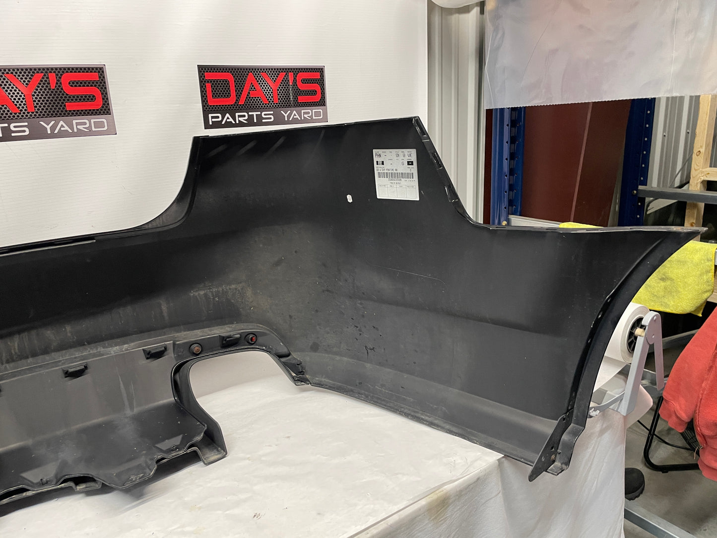 2009 Pontiac G8 Rear Bumper Cover Fascia Black OEM - Day's Parts Yard