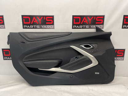2018 Chevy Camaro SS LH Driver Front Door Panel OEM - Day's Parts Yard