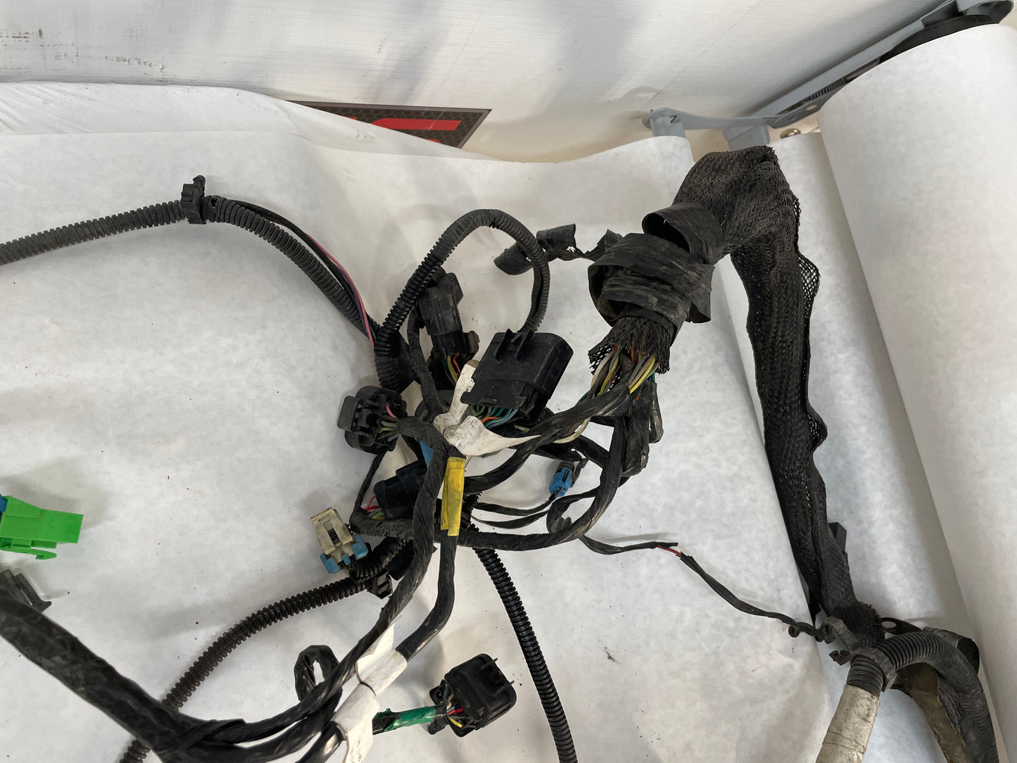 2004 Chevy C5 Corvette Engine Motor Automatic Transmission Wire Wiring Harness DAMAGE - Day's Parts Yard