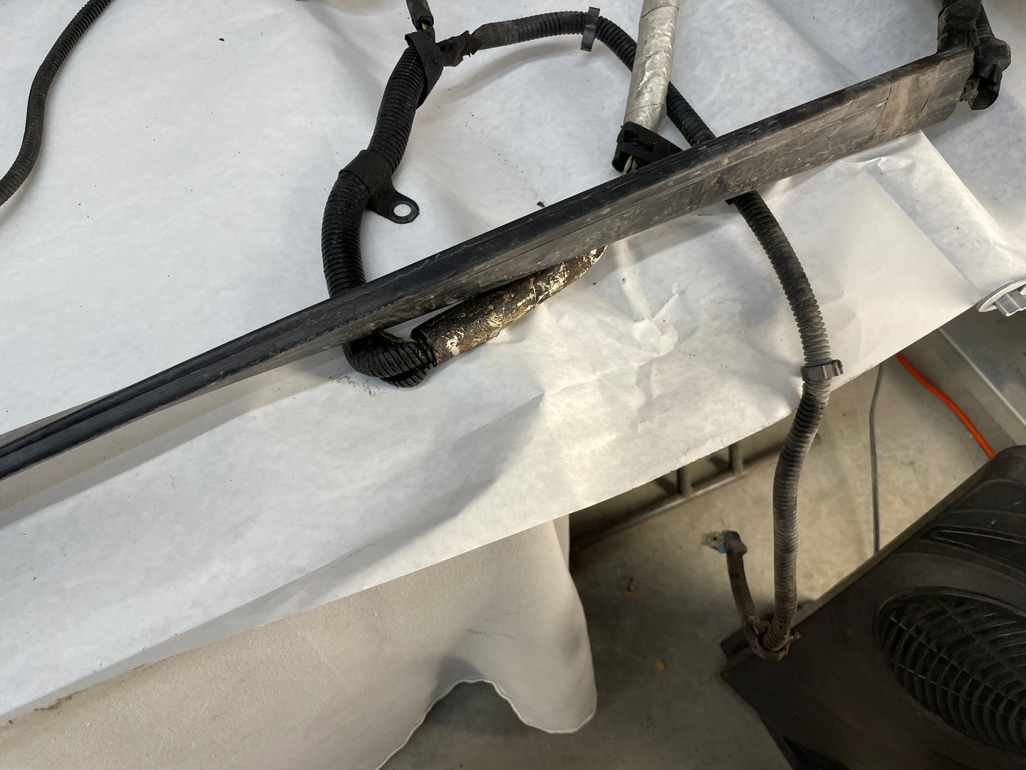 2004 Chevy C5 Corvette Engine Motor Automatic Transmission Wire Wiring Harness DAMAGE - Day's Parts Yard