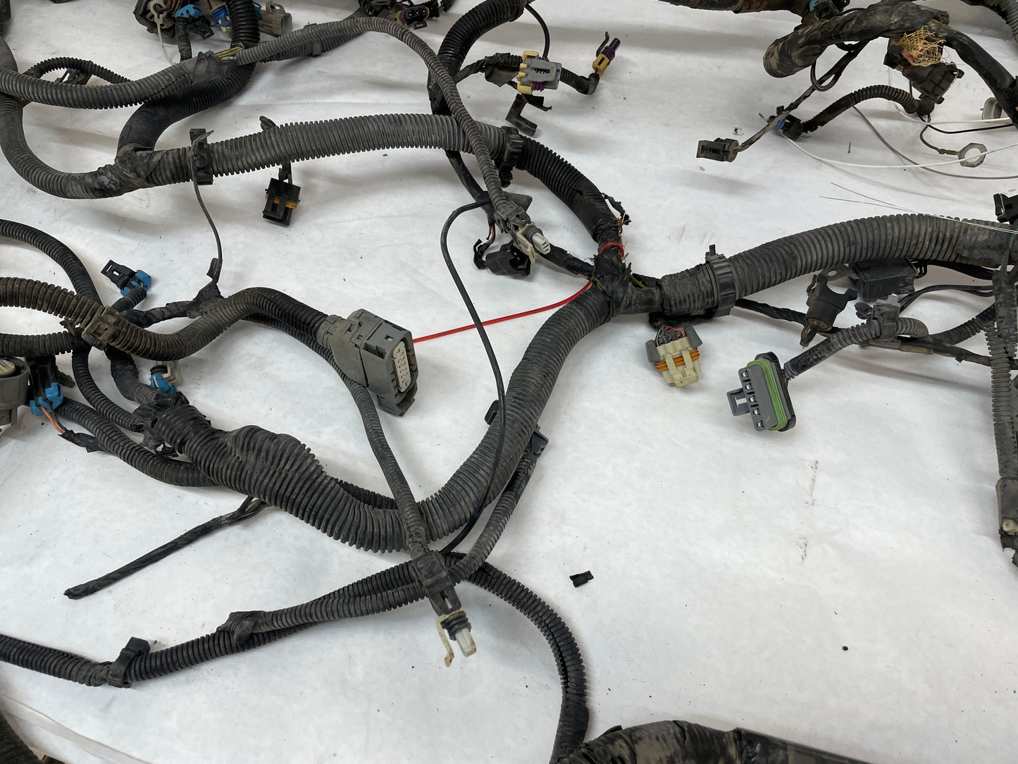 2004 Chevy C5 Corvette Engine Motor Automatic Transmission Wire Wiring Harness DAMAGE - Day's Parts Yard