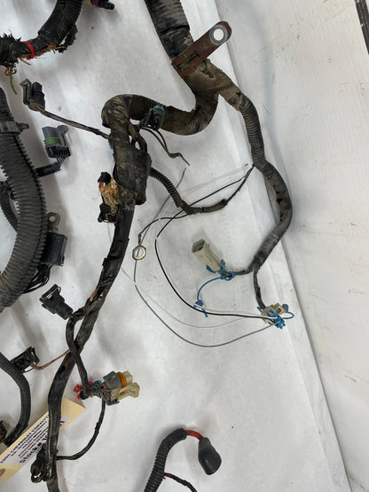 2004 Chevy C5 Corvette Engine Motor Automatic Transmission Wire Wiring Harness DAMAGE - Day's Parts Yard