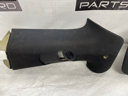 2006 Pontiac GTO RH & LH Interior Upper B Pillar Seat Belt Trim Panel Moldings OEM