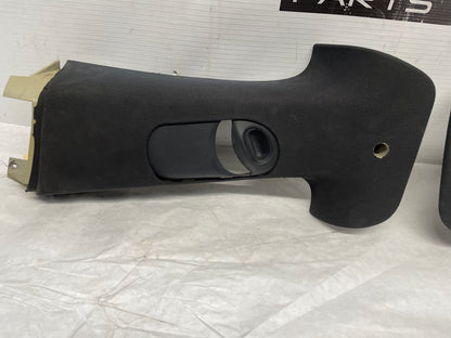 2006 Pontiac GTO RH & LH Interior Upper B Pillar Seat Belt Trim Panel Moldings OEM