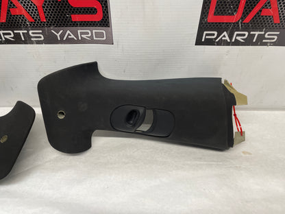 2006 Pontiac GTO RH & LH Interior Upper B Pillar Seat Belt Trim Panel Moldings OEM