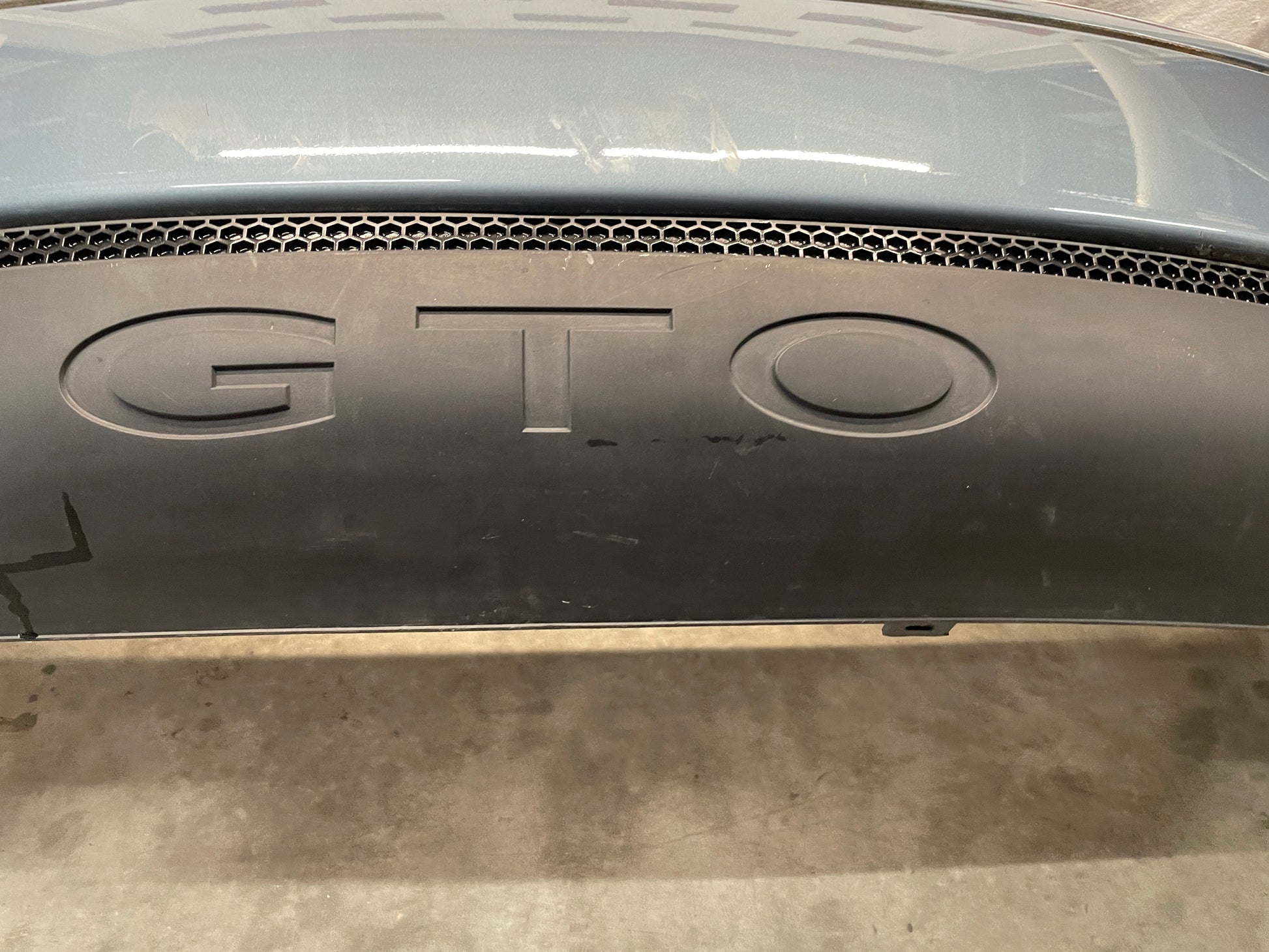 2005 Pontiac  GTO Rear Bumper Cover w/ Insert Valance Panel OEM - Day's Parts Yard
