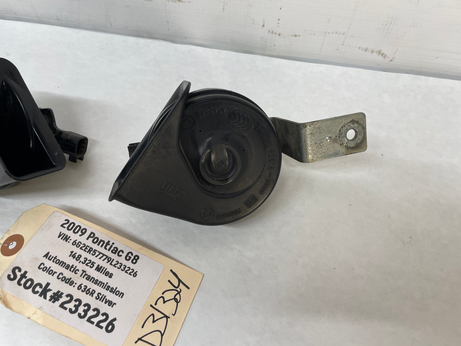 2009 Pontiac G8  Horn Set  OEM - Day's Parts Yard