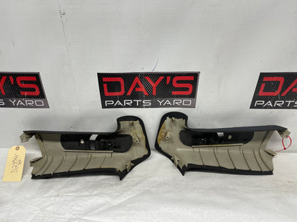 2006 Pontiac GTO RH & LH Interior Upper B Pillar Seat Belt Trim Panel Moldings OEM