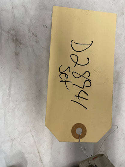 2006 Pontiac GTO RH & LH Interior Upper B Pillar Seat Belt Trim Panel Moldings OEM