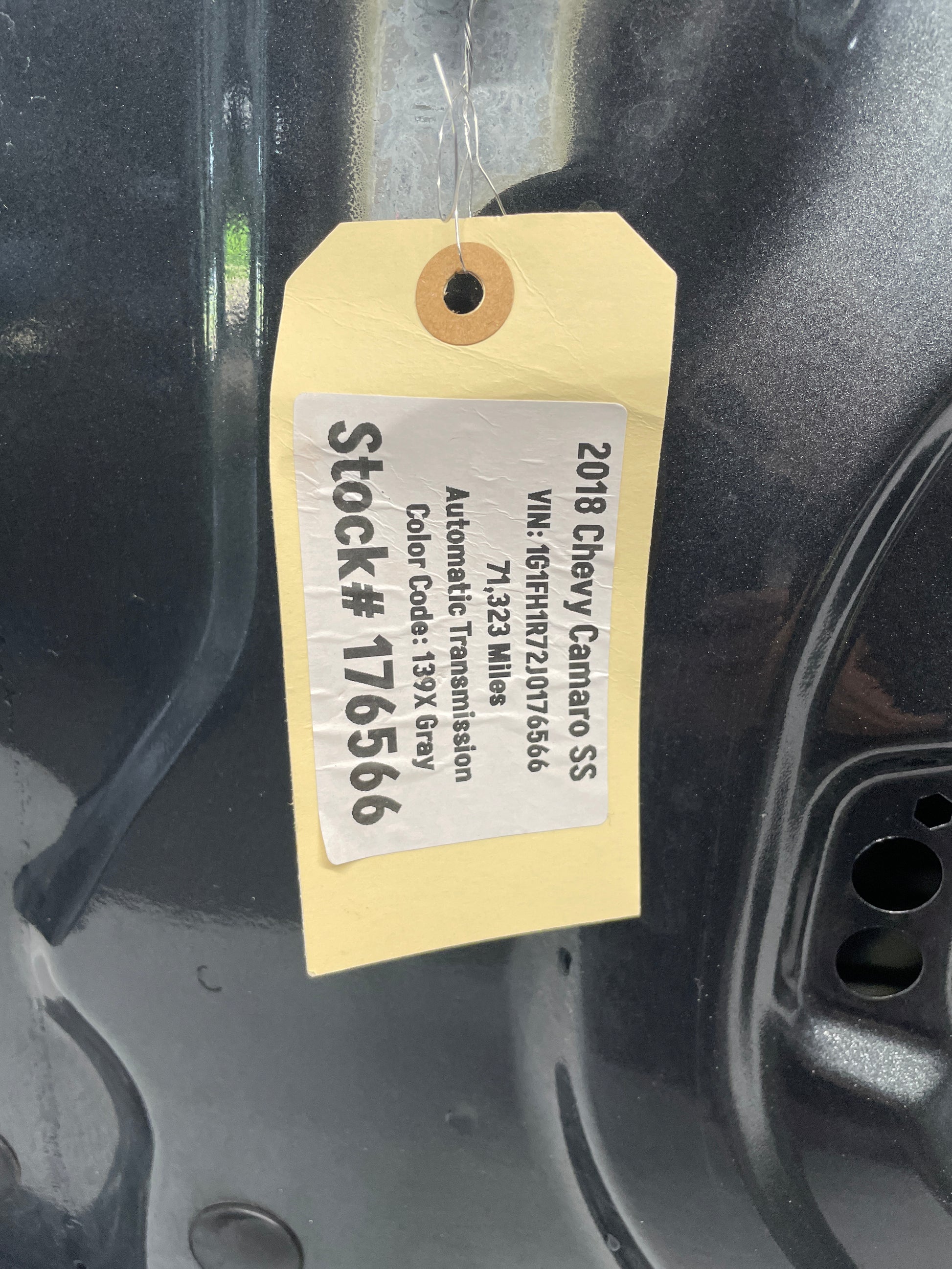 2018 Chevy Camaro SS Trunk Deck Lid OEM - Day's Parts Yard