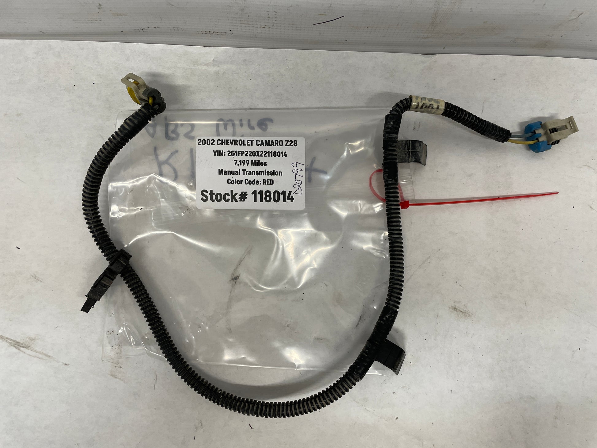 2002 Chevy Camaro Z28 RH Passenger Front ABS Speed Sensor Wire OEM - Day's Parts Yard