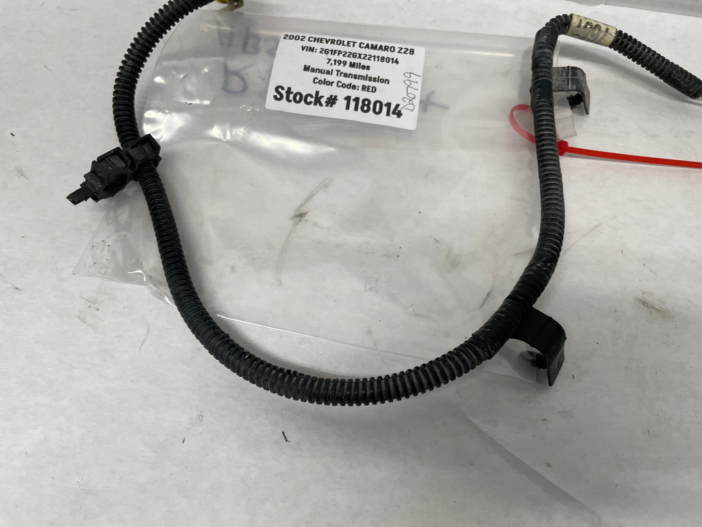 2002 Chevy Camaro Z28 RH Passenger Front ABS Speed Sensor Wire OEM - Day's Parts Yard