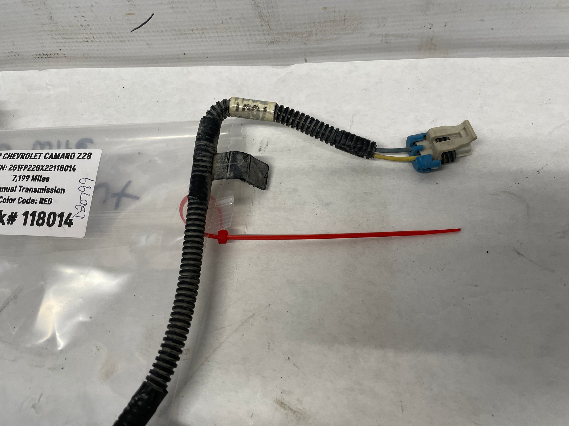 2002 Chevy Camaro Z28 RH Passenger Front ABS Speed Sensor Wire OEM - Day's Parts Yard