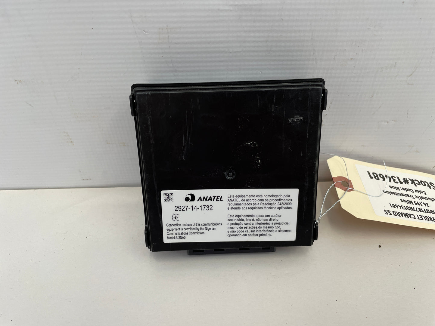2022 Chevy Camaro SS Keyless Entry Control Module OEM