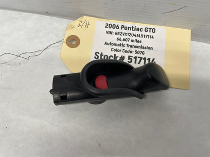 2006 Pontiac GTO Interior Door Lock Knob w/ Outer Trim OEM