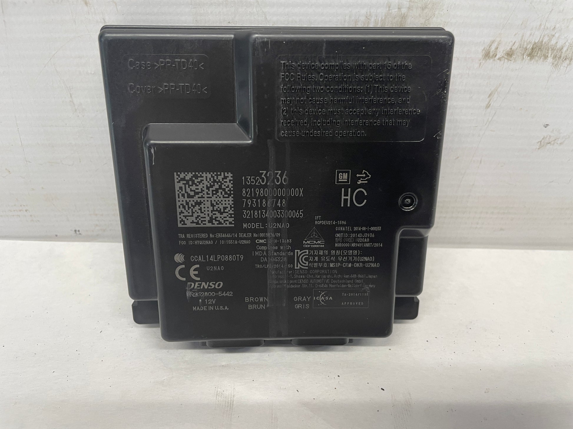 2018 Chevy Camaro SS Keyless Entry Control Module OEM - Day's Parts Yard