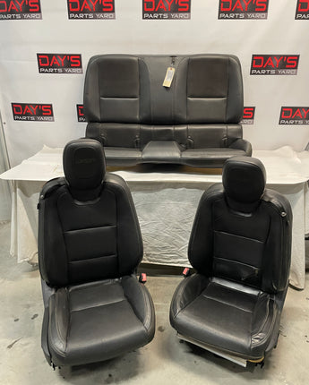 2014 Chevy Camaro SS 1LE Front and Rear Seats Black Leather OEM