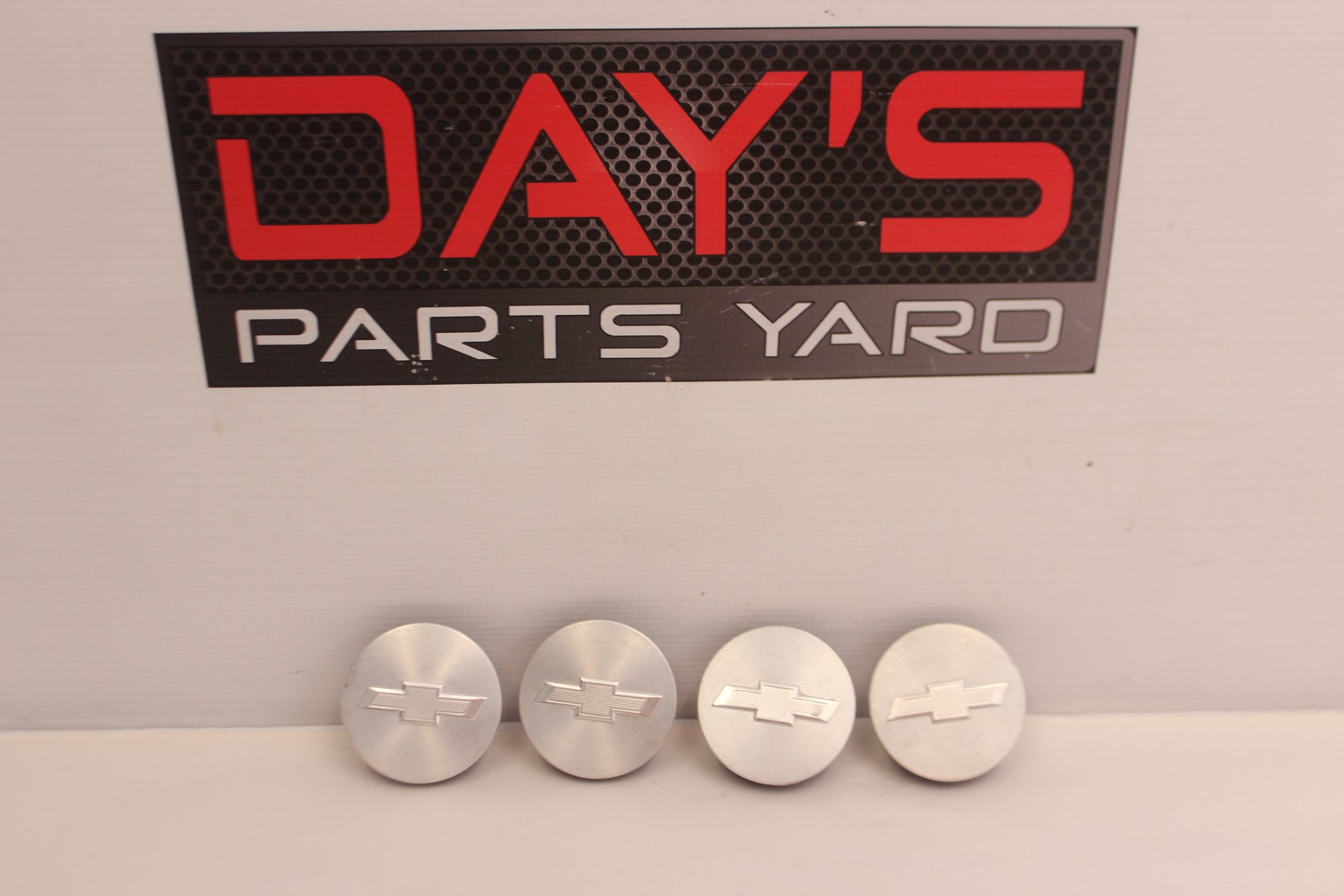 2013 Chevy Camaro SS Wheel Center Caps Silver OEM - Day's Parts Yard