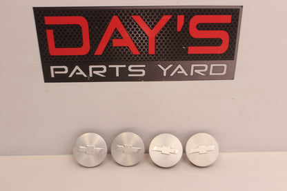 2013 Chevy Camaro SS Wheel Center Caps Silver OEM - Day's Parts Yard