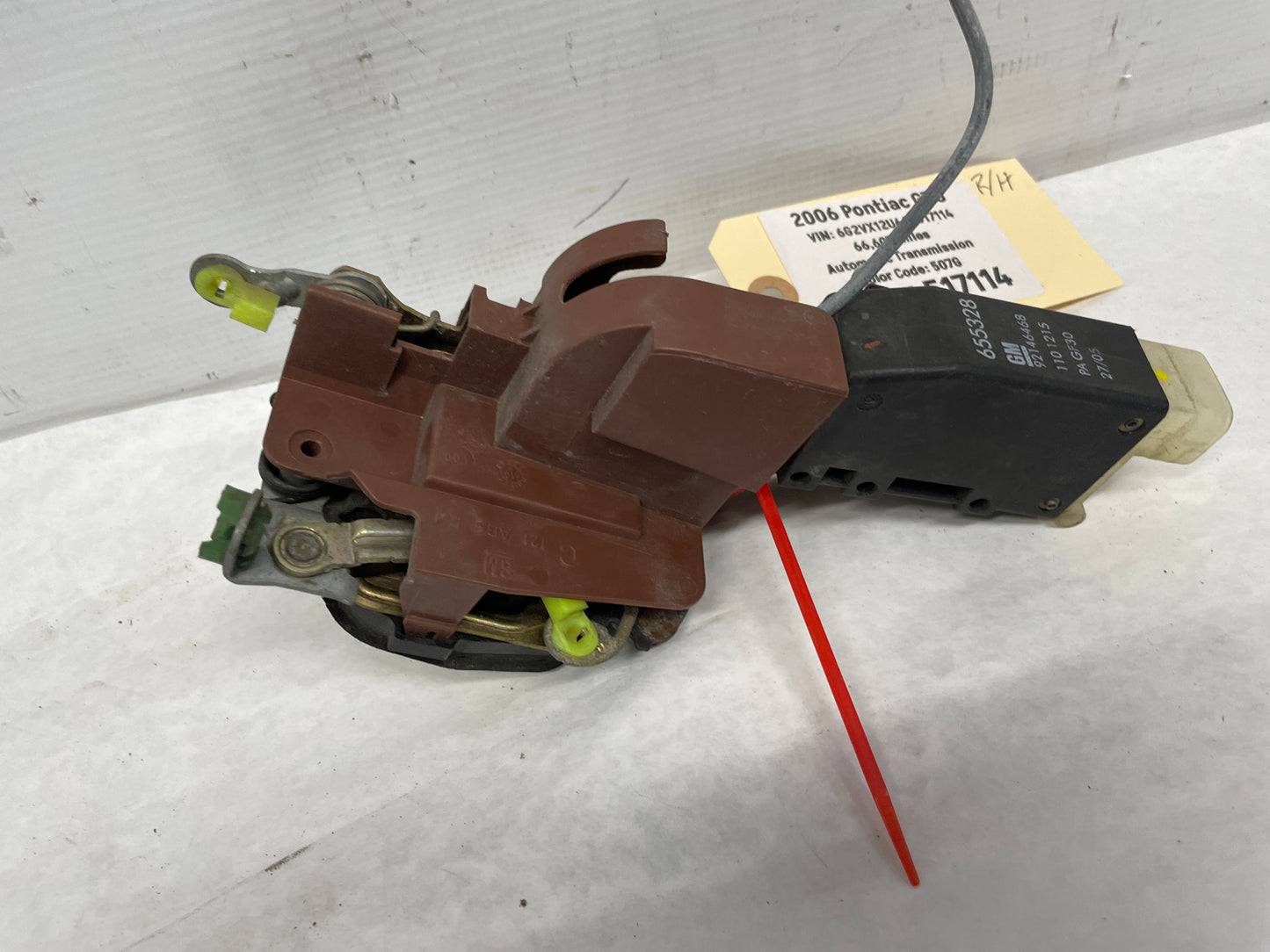 2006 Pontiac GTO RH Passenger Door Lock Actuator Assembly OEM