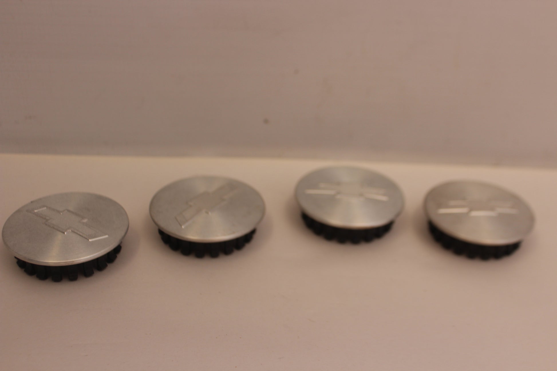 2013 Chevy Camaro SS Wheel Center Caps Silver OEM - Day's Parts Yard