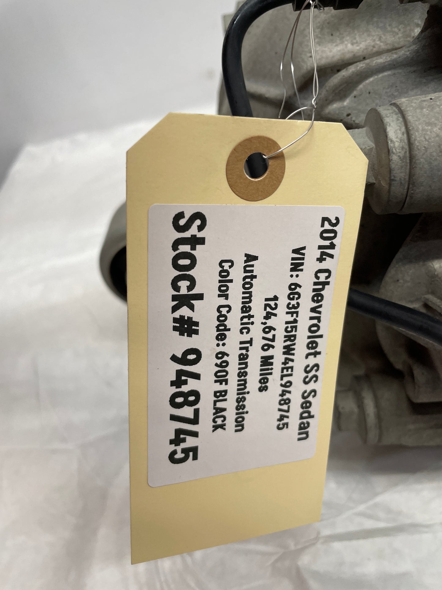 2014 Chevy SS Rear End Axle Carrier Rearend Diff Differential 3.27 LSD OEM - Day's Parts Yard