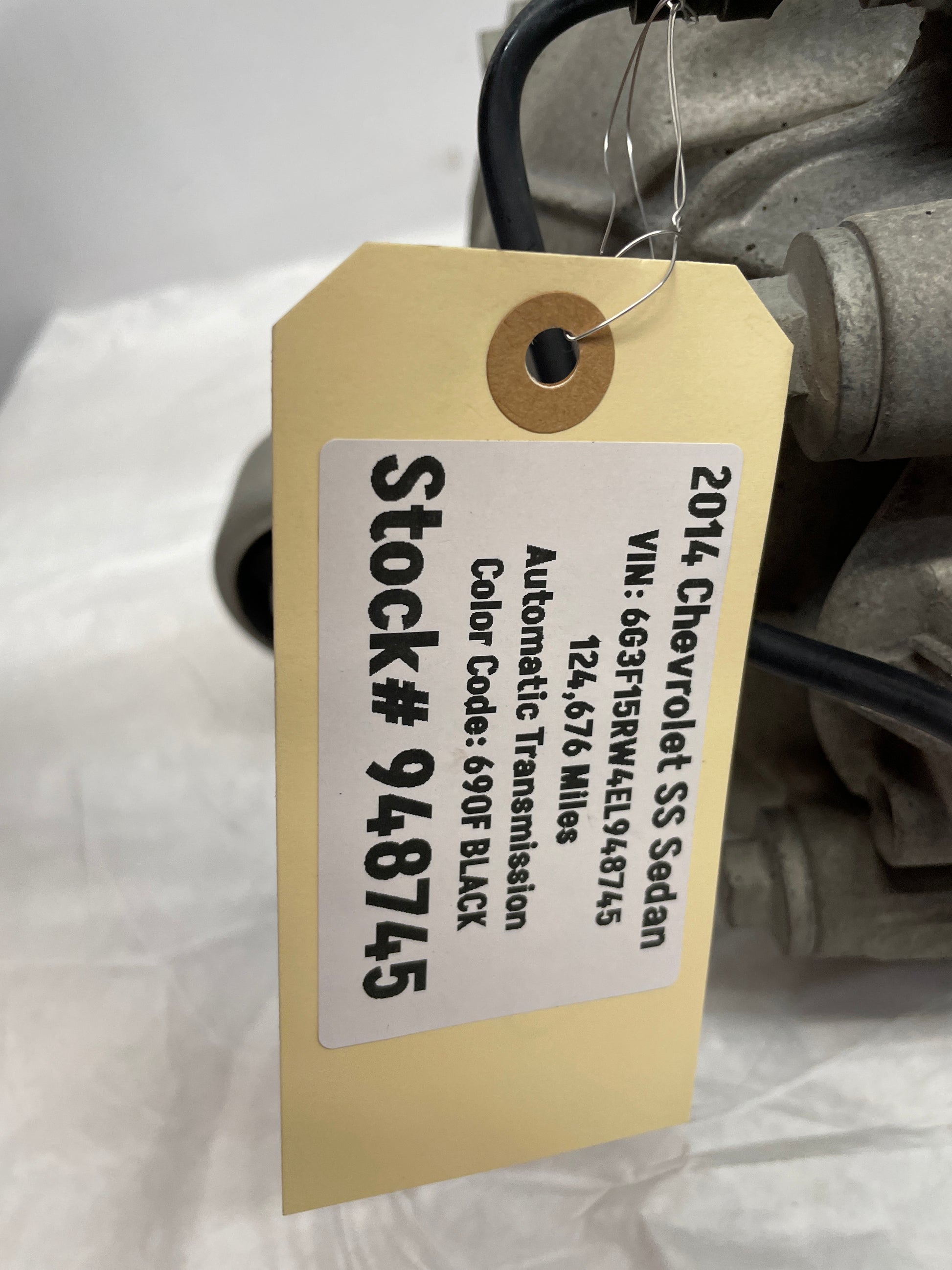 2014 Chevy SS Rear End Axle Carrier Rearend Diff Differential 3.27 LSD OEM - Day's Parts Yard