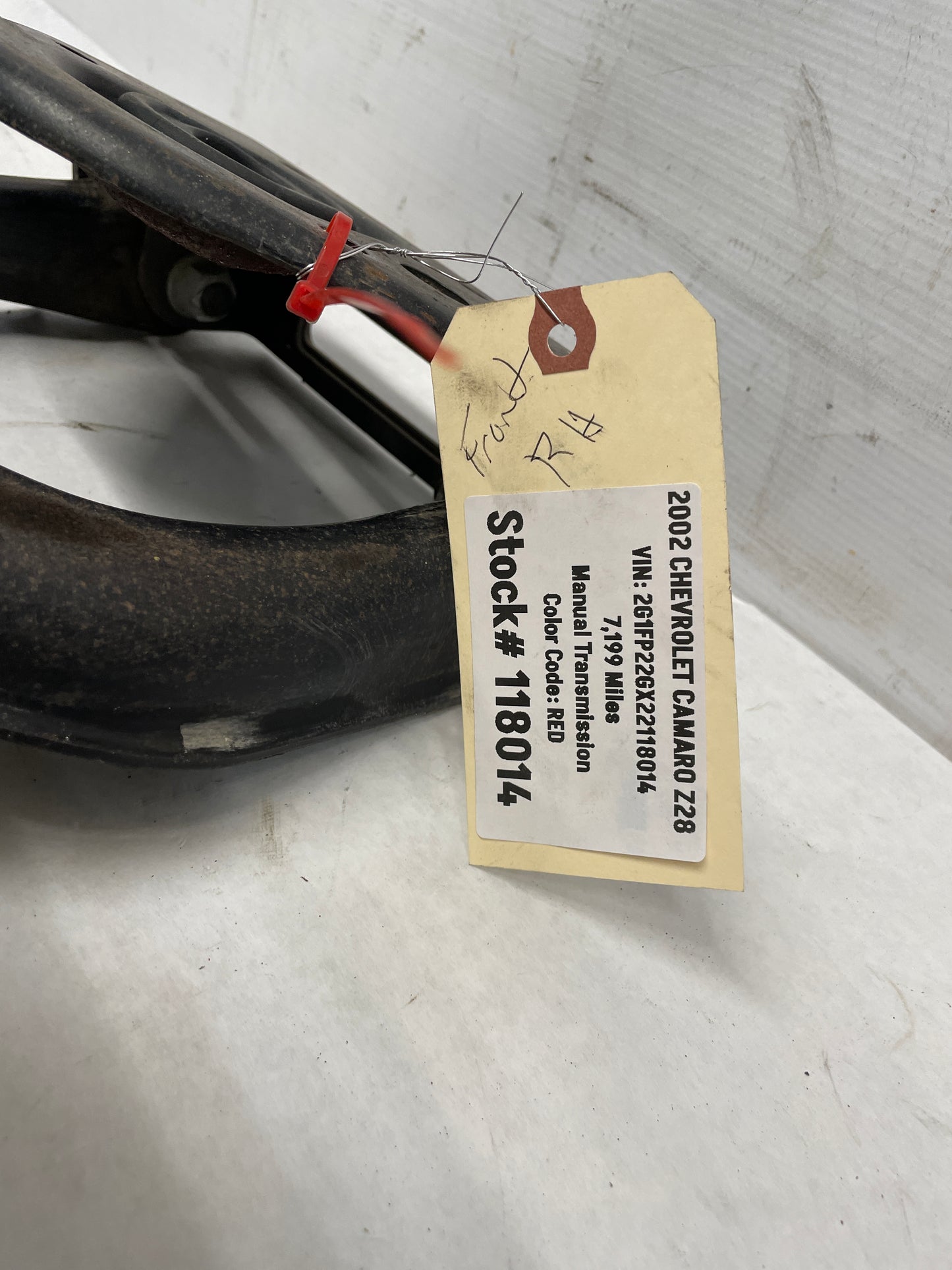 2002 Chevy Camaro Z28 RH Passenger Front Upper Control Arm OEM - Day's Parts Yard