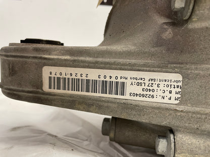 2014 Chevy SS Rear End Axle Carrier Rearend Diff Differential 3.27 LSD OEM - Day's Parts Yard