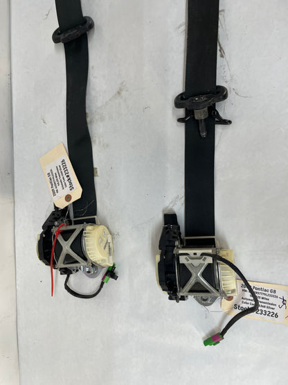 2009 Pontiac G8 RH & LH Front Seat Belts Retractors OEM - Day's Parts Yard