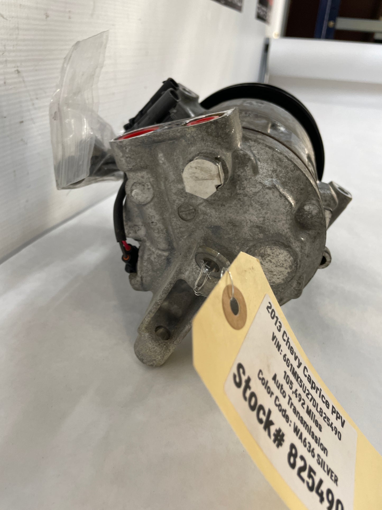 2013 Chevy Caprice PPV AC A/C Air Conditioner Compressor OEM - Day's Parts Yard