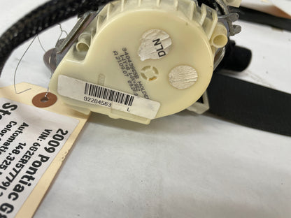 2009 Pontiac G8 RH & LH Front Seat Belts Retractors OEM - Day's Parts Yard