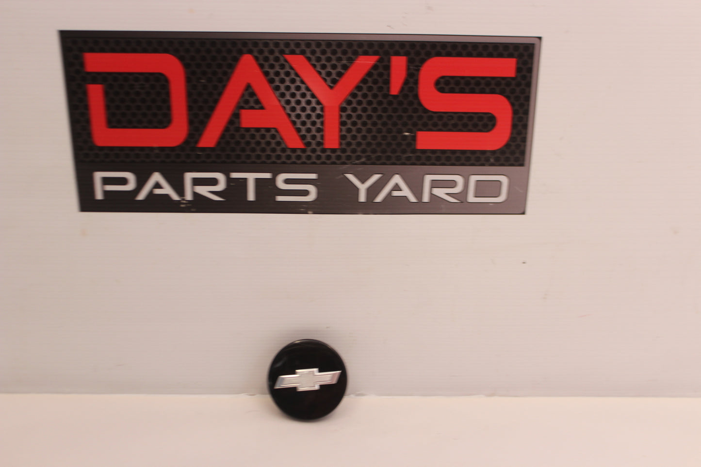 2014 Chevy Camaro SS Wheel Center Cap Black w/ Chrome Emblem OEM