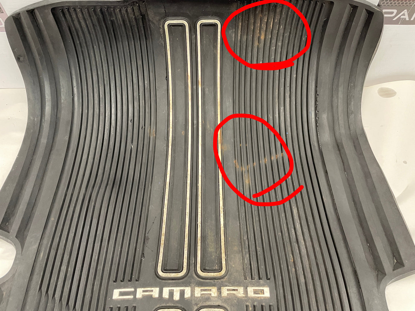 2022 Chevy Camaro SS Rear All Weather Trunk Cargo Mat OEM