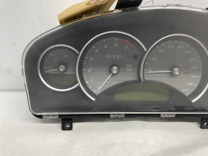 2006 Pontiac GTO Gauge Cluster Speedometer Instrument Panel OEM GRAY 66K