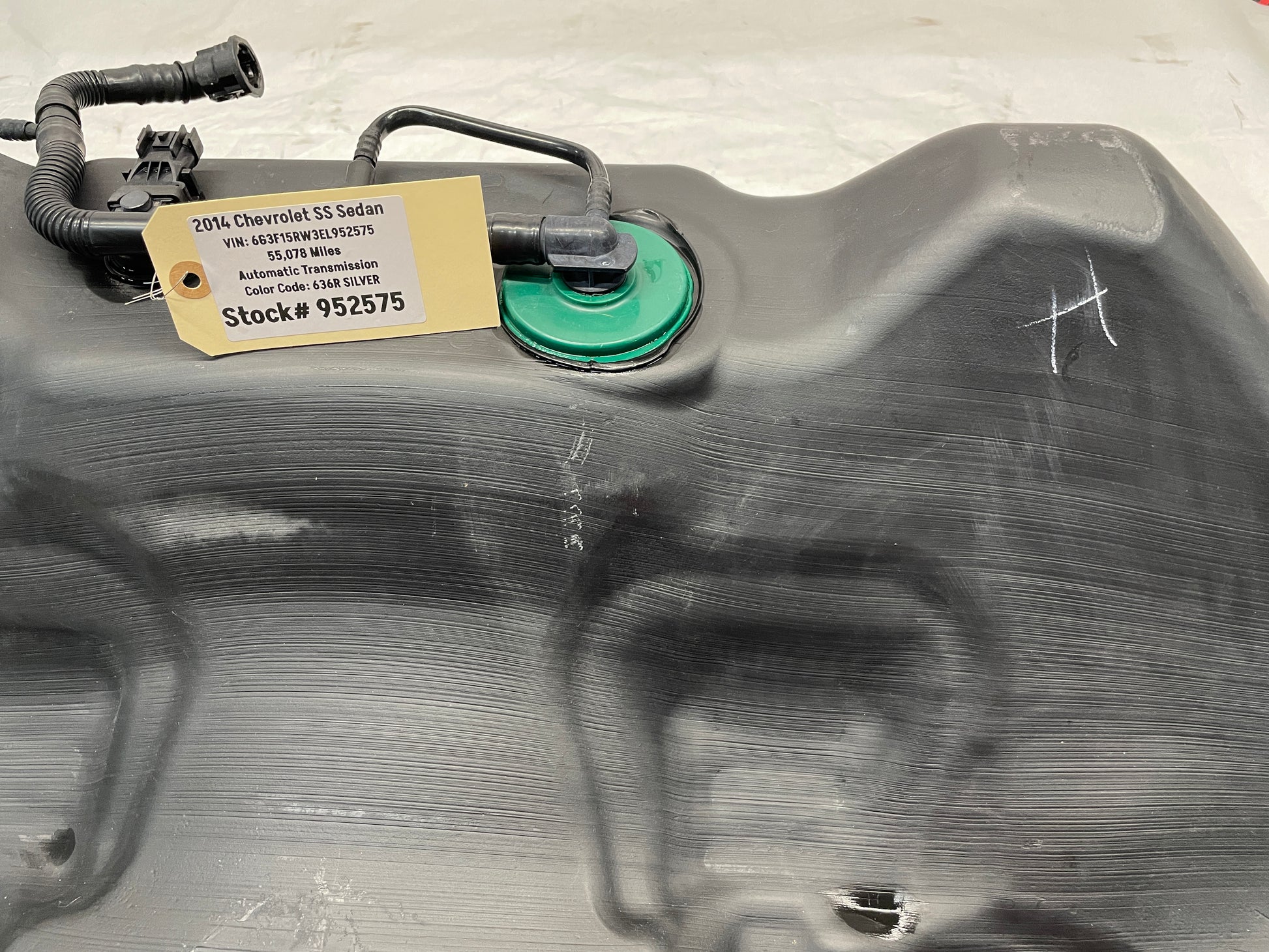 2014 Chevy SS Sedan Fuel Gas Tank w/ Pumps Sending Unit OEM - Day's Parts Yard