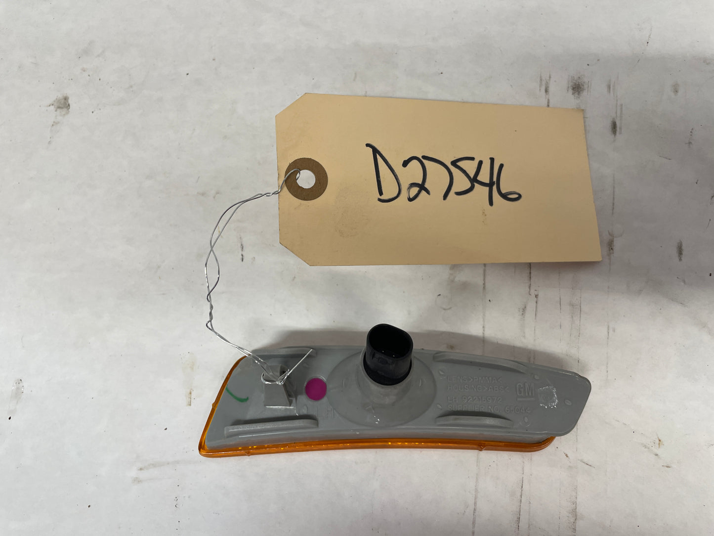 2009 Pontiac G8 LH Driver Side Marker Light Lamp OEM - Day's Parts Yard