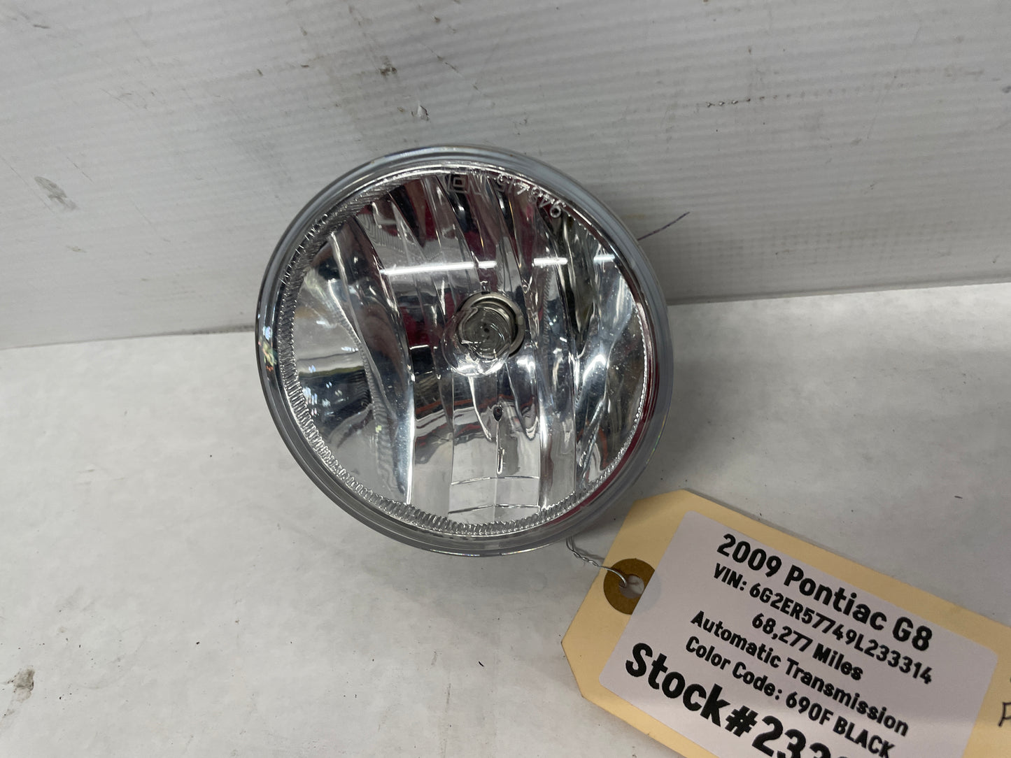 2009 Pontiac G8 LH Driver Fog Light OEM - Day's Parts Yard