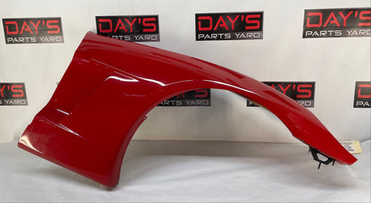 2008 Chevy C6 Corvette RH Passenger Front Fender Red OEM