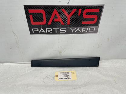 RH Passenger Exterior B Pillar Window Trim Cover Applique Molding OEM - Day's Parts Yard