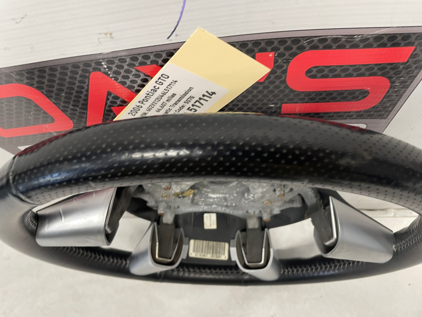 2006 Pontiac GTO Steering Wheel OEM