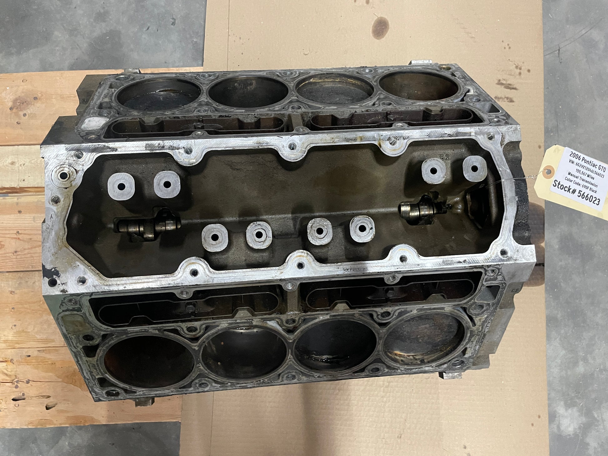 2006 Pontiac GTO 6.0L LS2 GEN IV 4 Short Block Engine Motor Core Rebuilder OEM - Day's Parts Yard