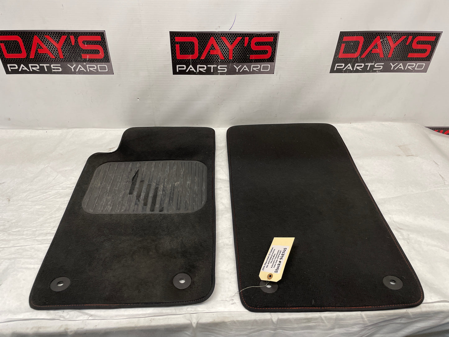2014 Chevy SS Sedan RH & LH Front Floor Mats OEM - Day's Parts Yard
