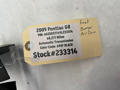 2009 Pontiac G8 Radiator Air Inlet Shroud OEM - Day's Parts Yard