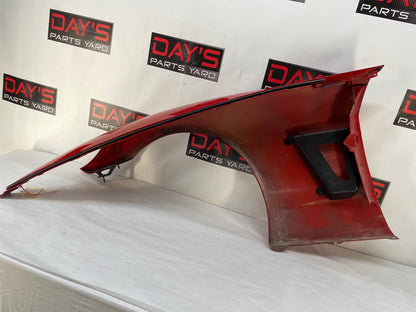 2008 Chevy C6 Corvette RH Passenger Front Fender Red OEM