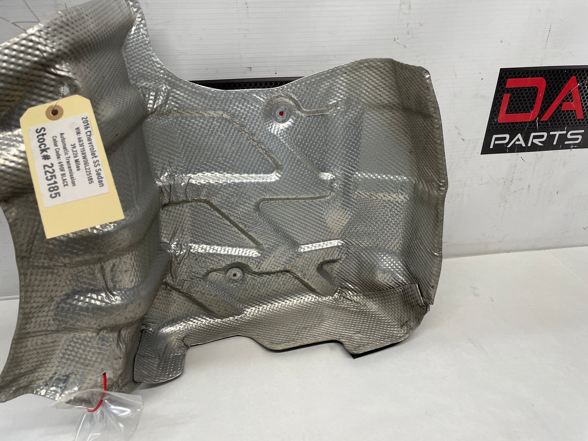 2016 Chevrolet SS Sedan RH Exhaust Muffler Heat Shield OEM - Day's Parts Yard