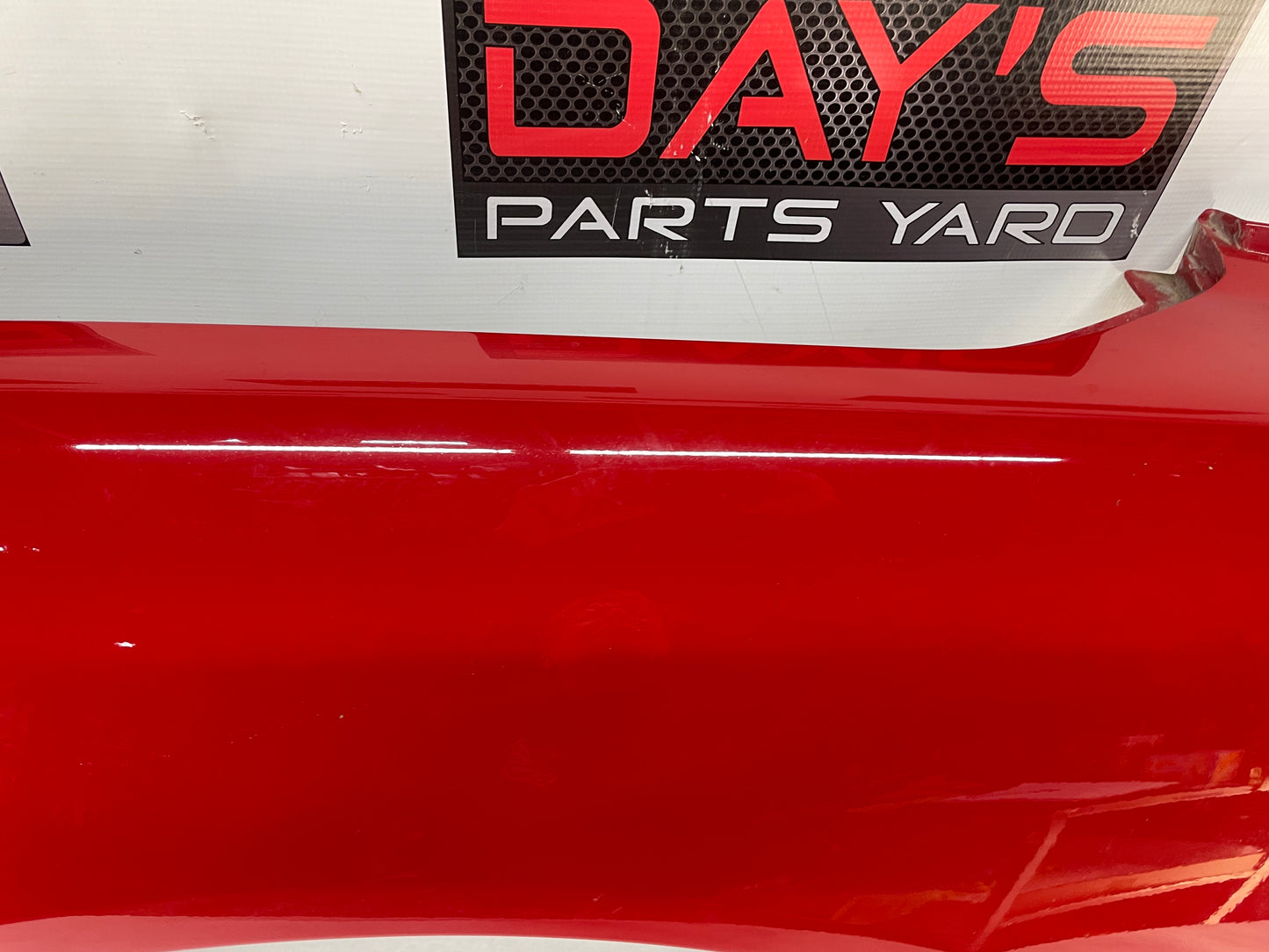 2008 Chevy C6 Corvette RH Passenger Rear Quarter Fender Red OEM