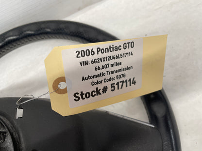 2006 Pontiac GTO Steering Wheel OEM